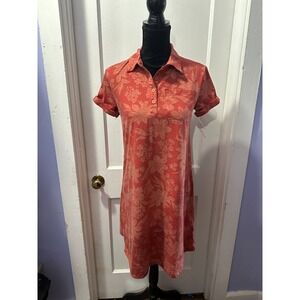 Harlow & Rose Pink Floral Patterned Dress in S